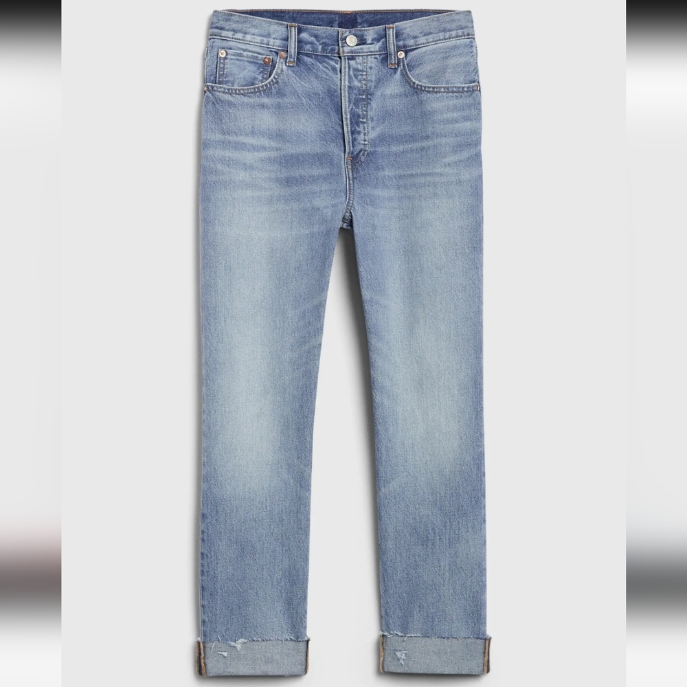 🟦 Gap Petite Boyfriend Jeans NWT